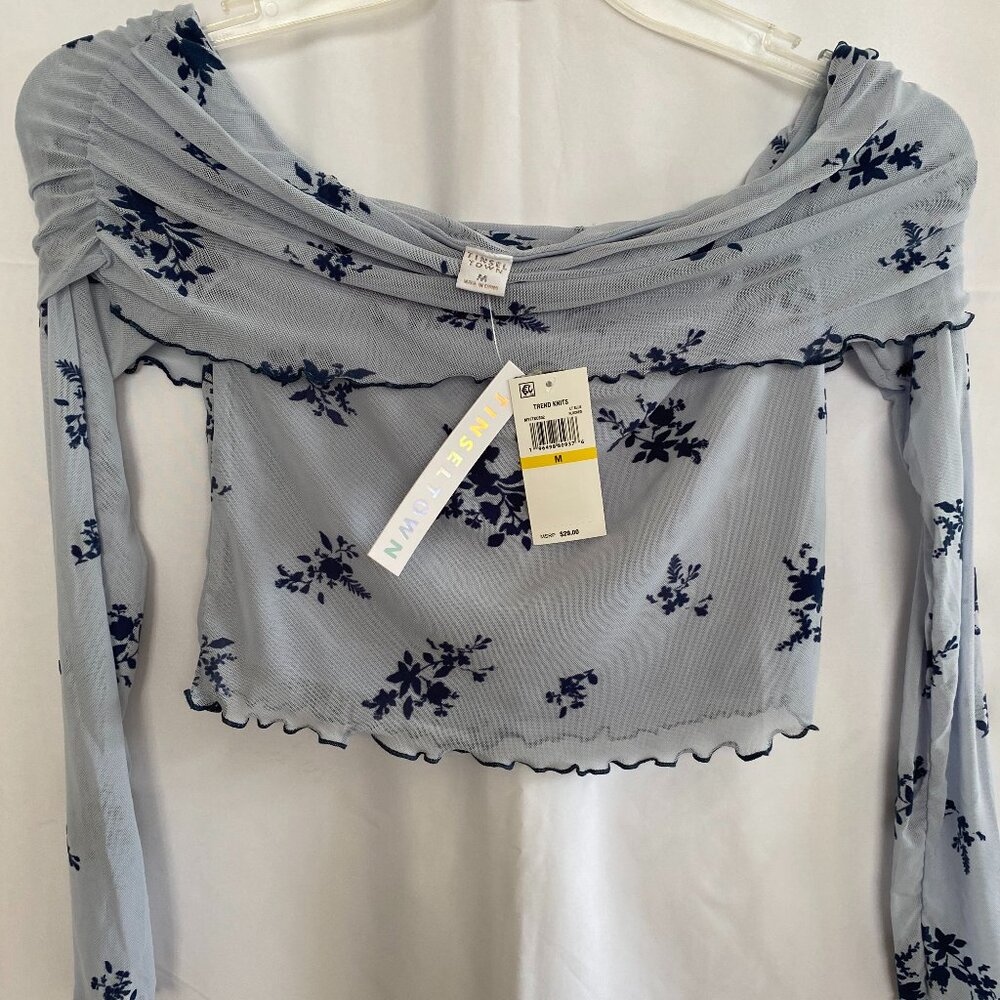 Tinsel Town Off the Shoulder Top - Brand New